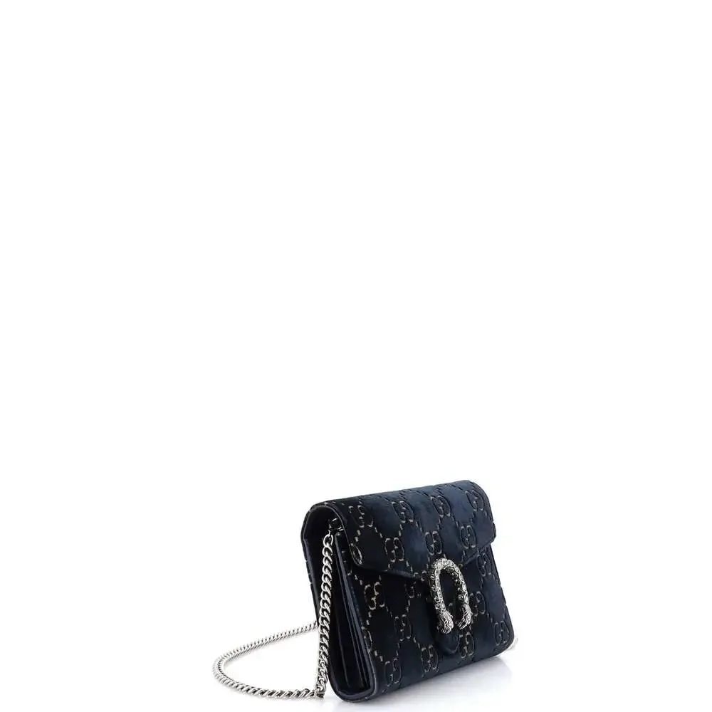 Gucci Dionysus Chain Wallet Gg Velvet #253248G79B - Picture 2 of 8